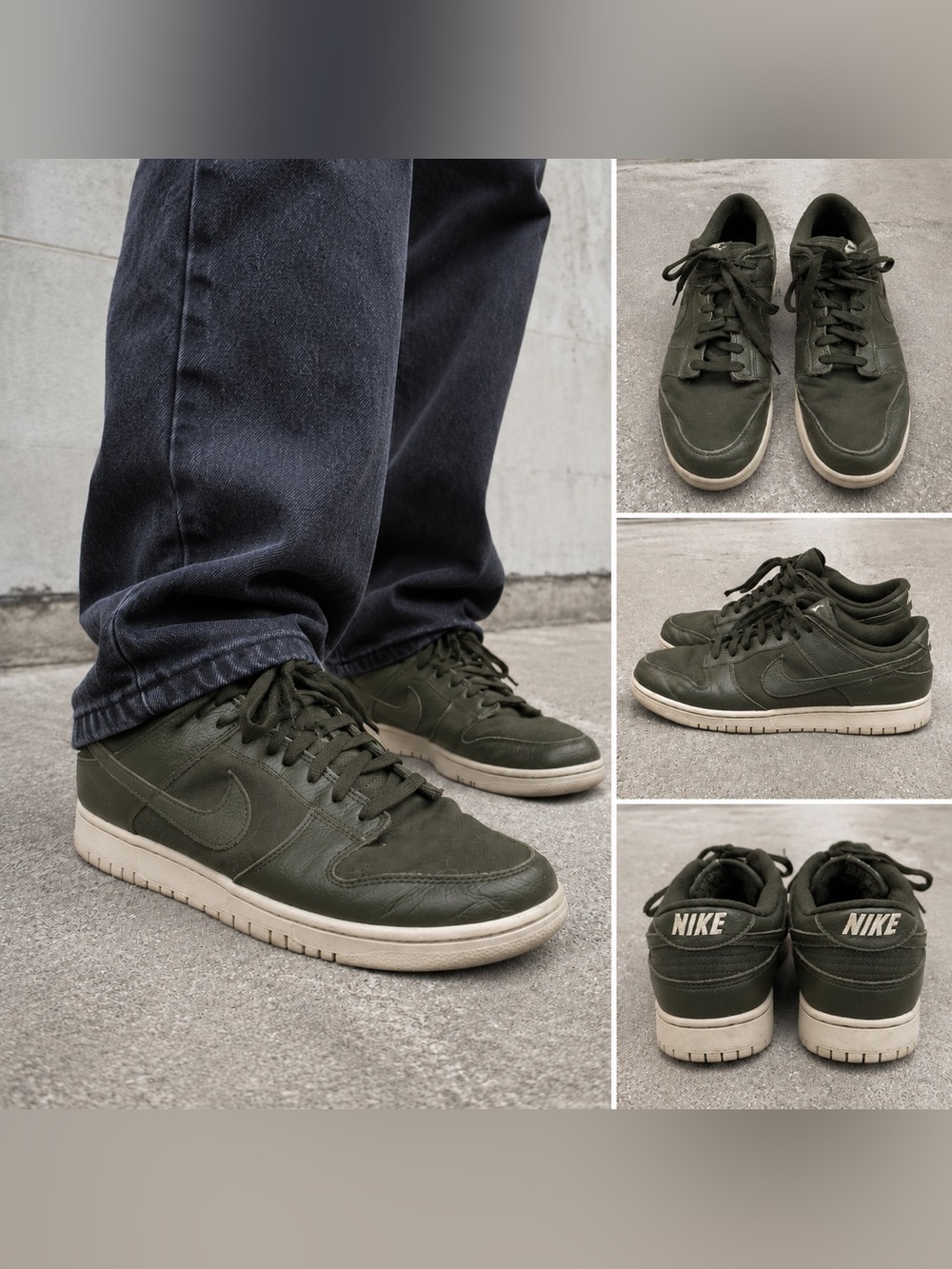 Nike Dunk Low Retro PRM Sequoia Men’s Olive Green DZ2538-300